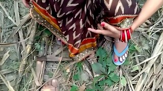 Indian Village Girlfriend Outdoor Sex With Boyfriend