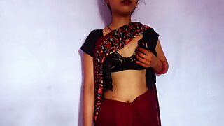 Indian 20 years old Desi bhabhi was cheating by hasbend she was hard sex with dever clear Hindi language 