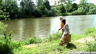 Outdoor Couple Threesome