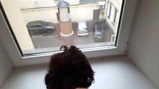 Homemade Fucked At Window