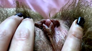 Hairy Pussy Closeup