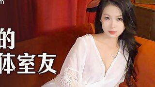 アジア人, 中国人, 貧乳, シャワー