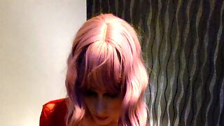 Big Cock Crossdresser Solo
