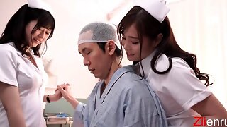 Japanese Nurse Handjob