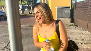 Street Pick Up, Latina Hooker, Submissive Cuckold, Colombian Casting, Hotel Hooker