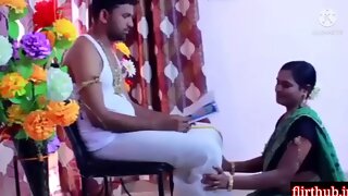 First Day Kaam Karne Aayi Desi Nokrani Ko Patak Ke Choda