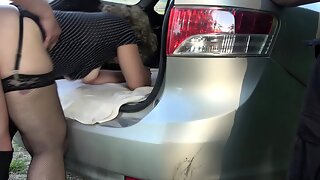 Stranger Creampie, Outdoor Creampie, Local