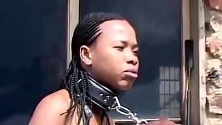 Ebony Spanking