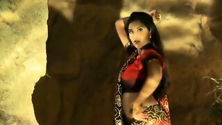 Exotic Indian Princess Dancing