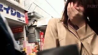 Asian Public Walk, Japanese Vibrator Public
