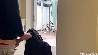 Public Cock Jerking Off