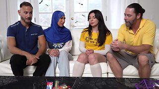 Keira Croft, Arab, Swinger, Foursome, Housewife, Hardcore