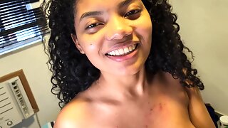 Hairy Ebony Teen