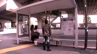 Japanese Lesbian Public