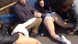 Japanese Teen Outdoors