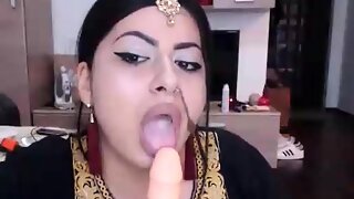 British Indian Preeti Solo Bedroom Masturbate Pussy