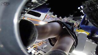 Train Upskirt, Japanese Public Train, Asian On Train