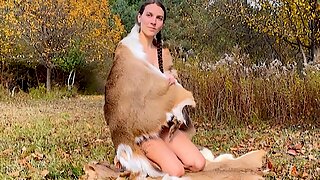 Masturbation Im Wald, Fingern Bis Zum Orgasmus, Hairy Masturbation Public
