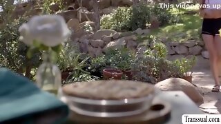 Shemale Fucks Mature Woman