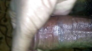 Long cock fucking my hand,  hard sex,