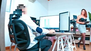 Redhead Secretary Boss