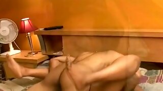 Wondrous lady with big rack gets her meaty pussy drilled missionary style