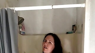 Long Gode Mural, Bbw Coincée, Dildo Mural, Wall Anal Dildo