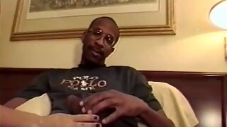 Ebony Milf White Cock