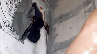 Bathroom Handjob Cumshoot Indian Boy 