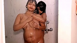 Indian Lesbian Girls In Shower