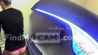Solarium Masturbation