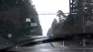 Masturbates In Car Solo