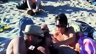 Amateur Beach Swingers