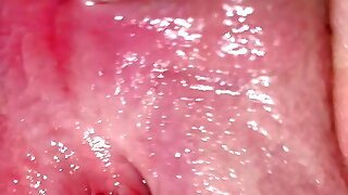 Hairy Close Up Masturbation