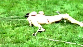 Amateur Outdoor Bondage