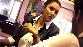 Torrid Indian cougar make relationship with office man