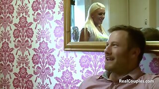Listen to the duo before and after hook-up