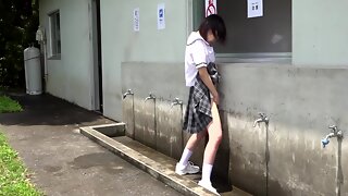 Asian Public Masturbation