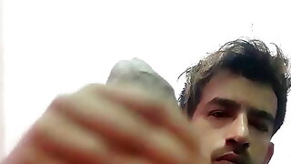 Indian boy masturbating