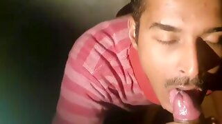 Indian Guy Devilkrishna Risky Public Rooftop Blowjob