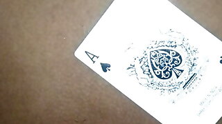 Seducing My Gf With Playing Card Games And Then Fuck Everytime When She Lose , I really Love Her Anal , MUST WATCH
