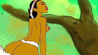 African Hentai, Cartoon