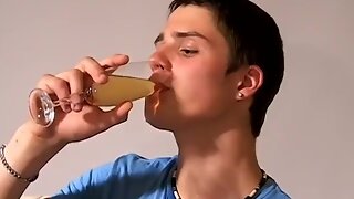 Gay Piss Drink, Gay Urinoir, Esclaves Gay