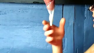 Milking Cock Cumming