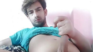 Boy masturbating hard