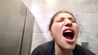 Public Bathroom Masturbation