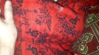 Hot Indian honey bhabhi celebration in the meed night because husband not interested in bhabhi 