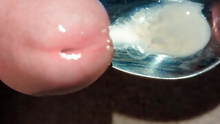 Close Up Gay Cumshot