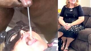 Granny On, Swallow Compilation, Granny In Glasses, Creampie Granny Pussy