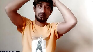 Asian boy masturbating
